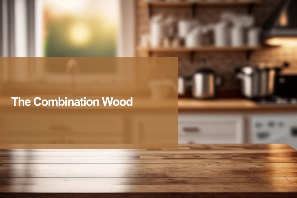 combination wood for countertops kitchen