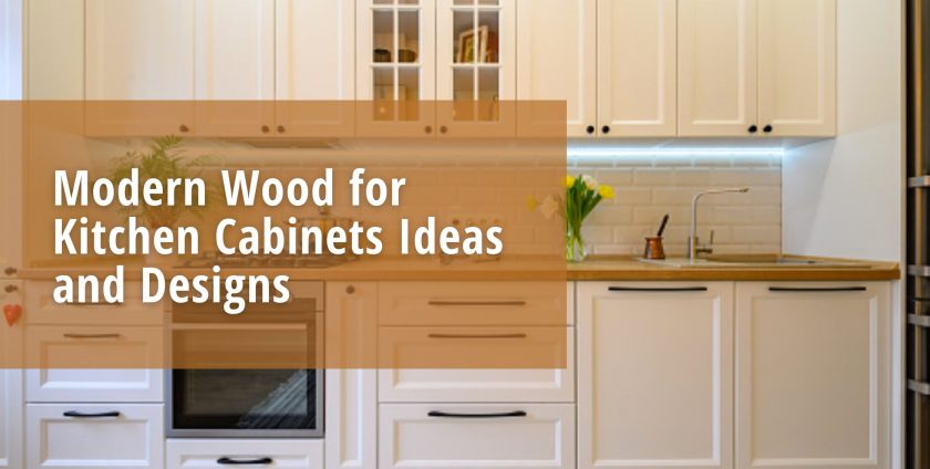 modern wood kitchen cabinets