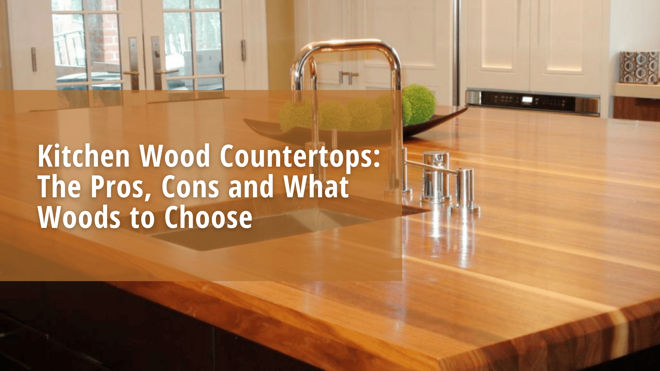 kitchen wood countertops
