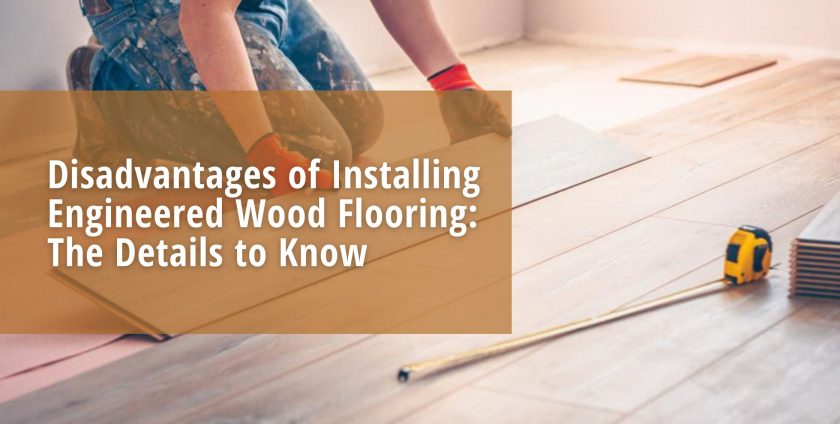 disadvantages of installing wood