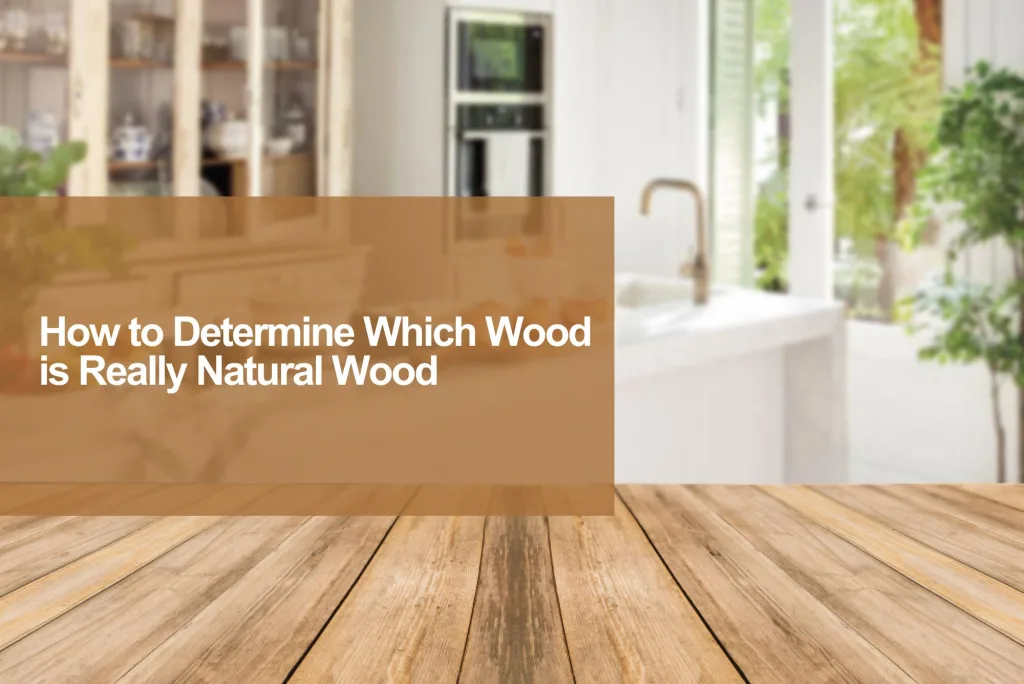 determine natural wood countertop