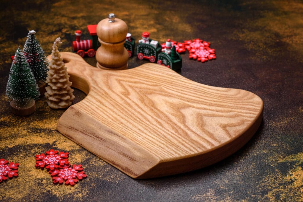 ideal serving with cutting board