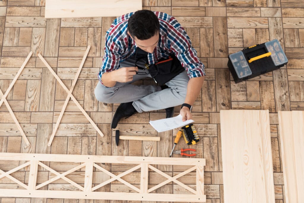 assesing damage engineered wood floor