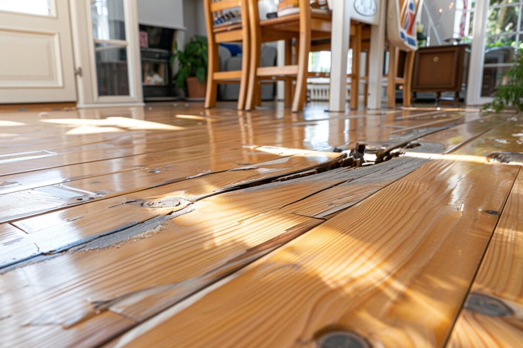 dent engineered wood