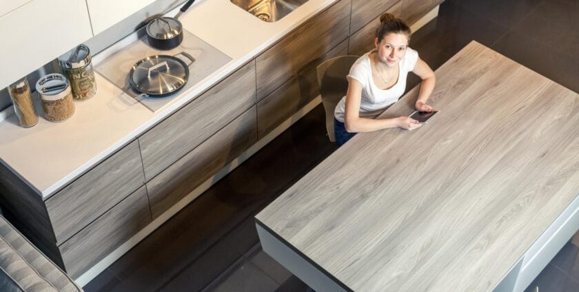 change laminate countertop