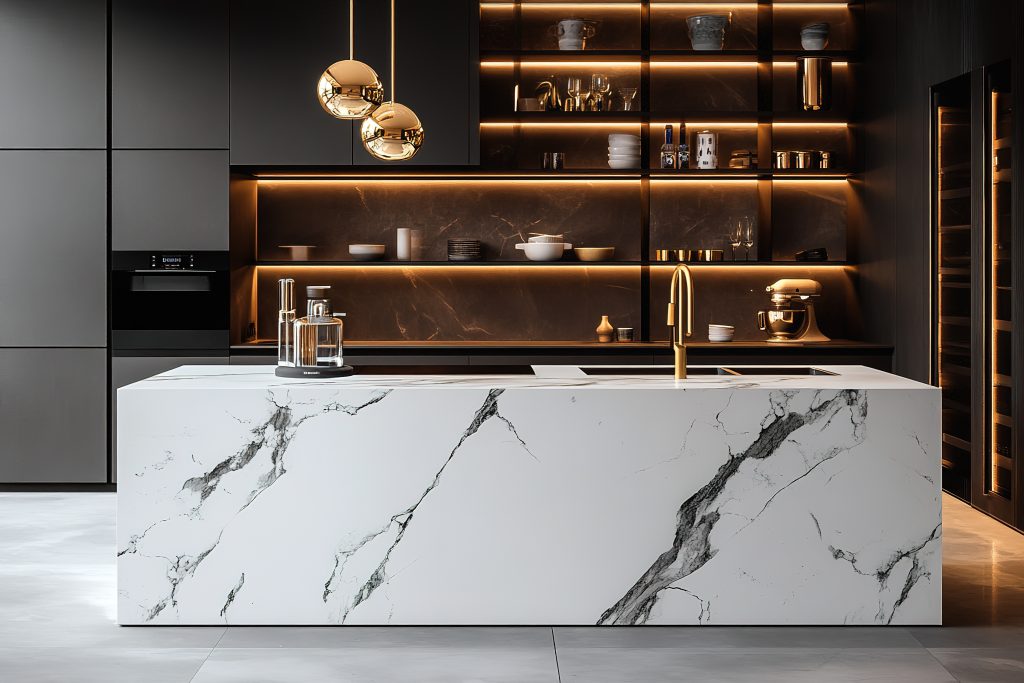 different countertop options