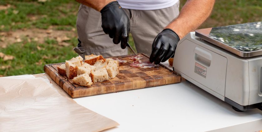 outdoor butcher block countertop