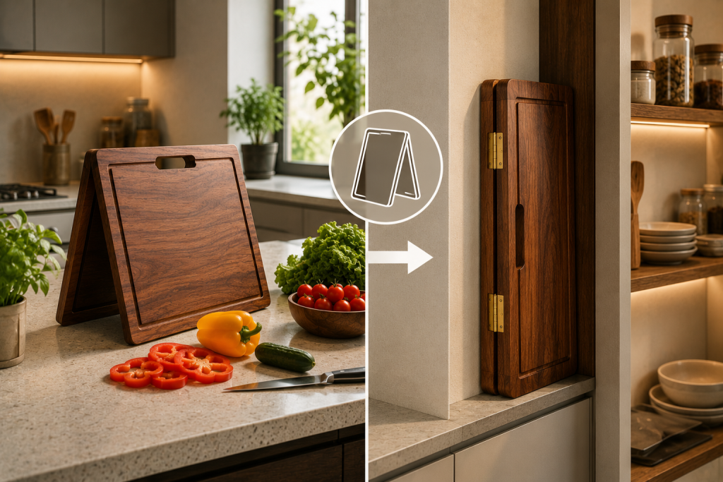 decluttering modern kitchen