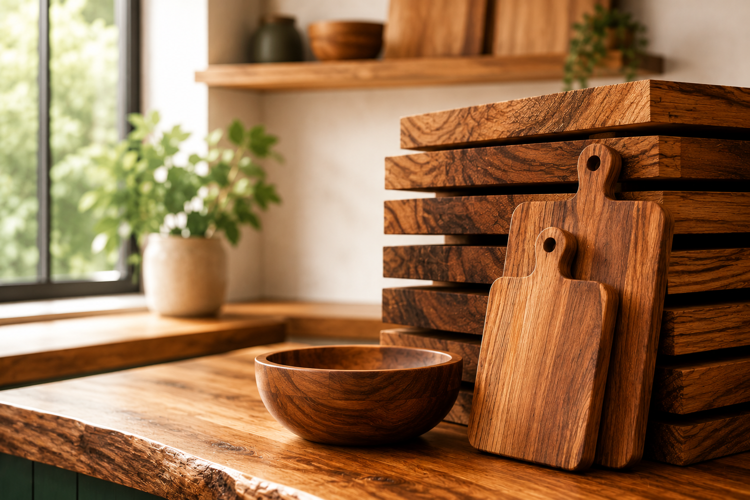 The Master Art of Seasoning Premium Kitchen Timber