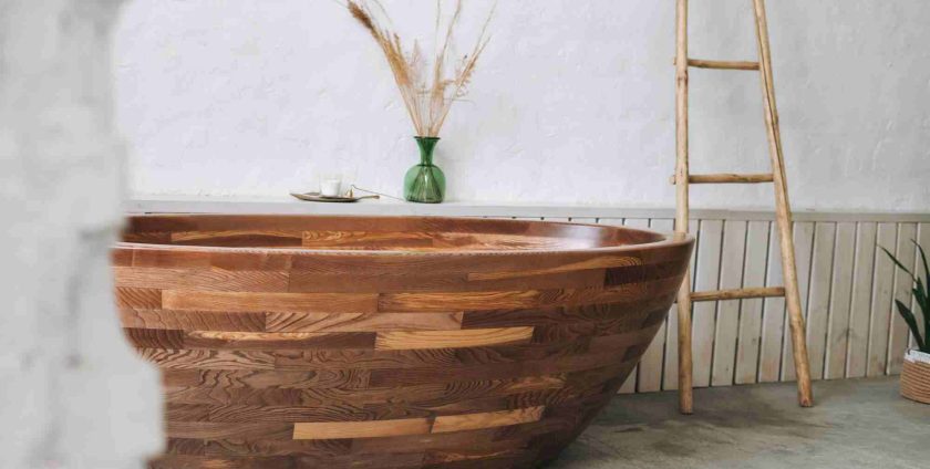 bathroom wood