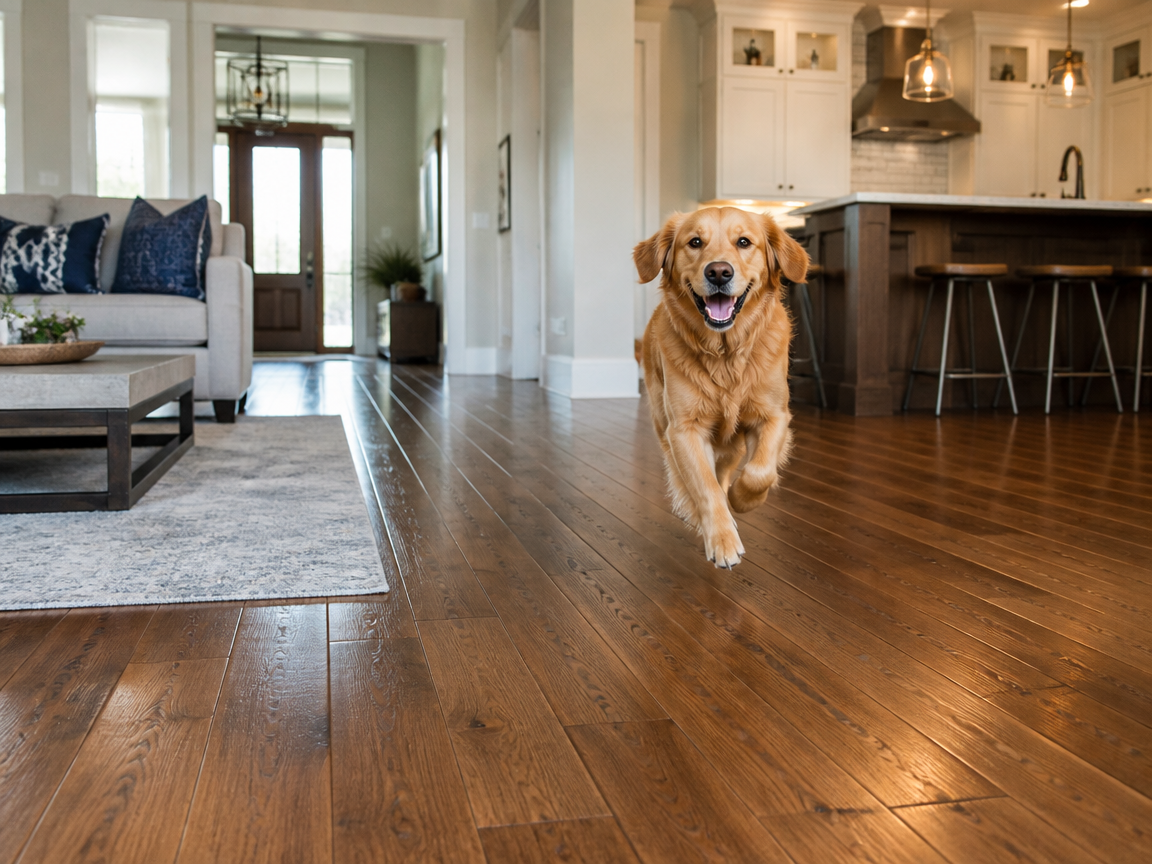 Pet-Friendly Wood Flooring That Can Handle Everyday Life