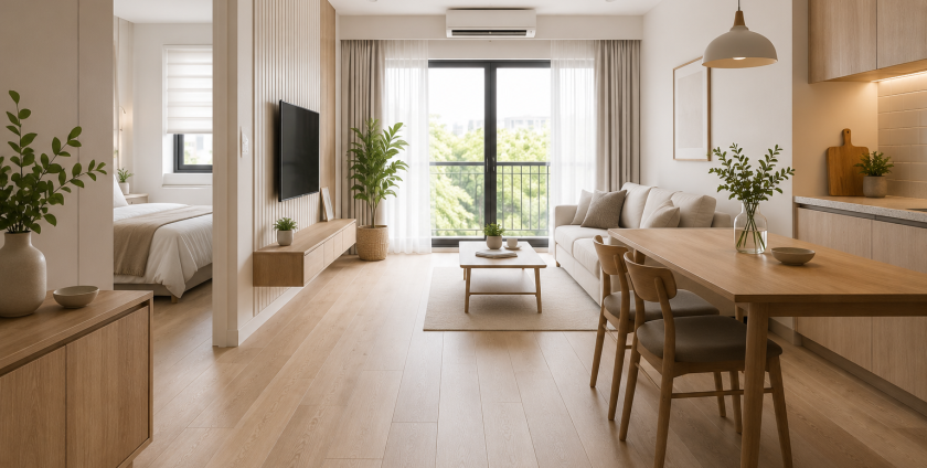 flooring for small spaces
