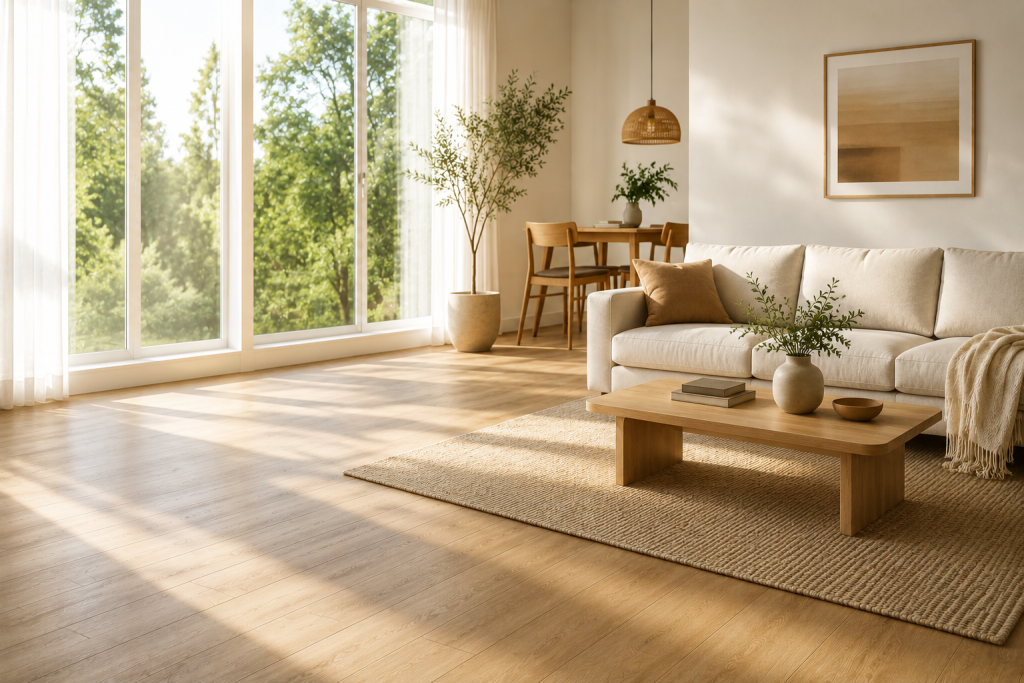 natural light with your flooring