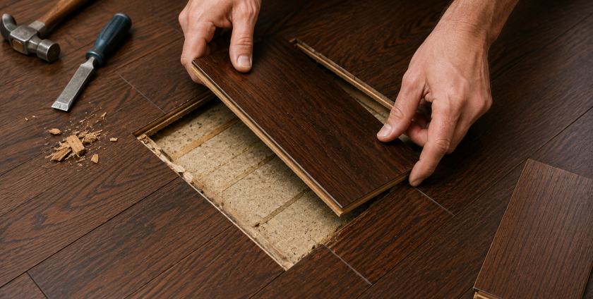 replacement wood floor plank