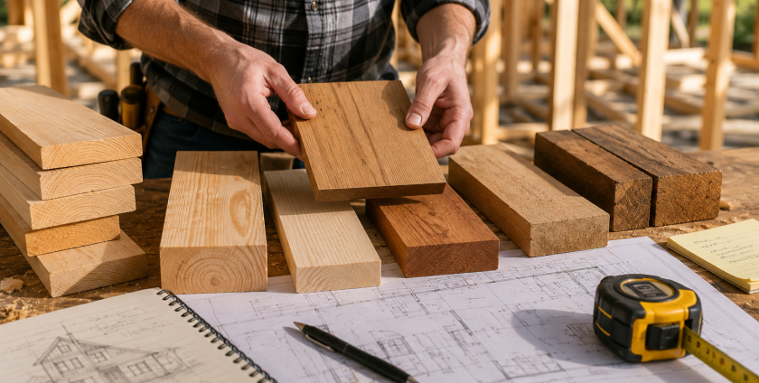 types of wood for construction