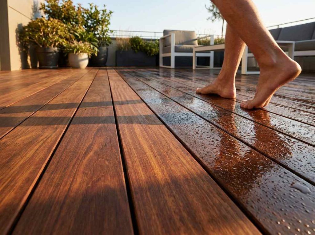 outdoor flooring requires special material
