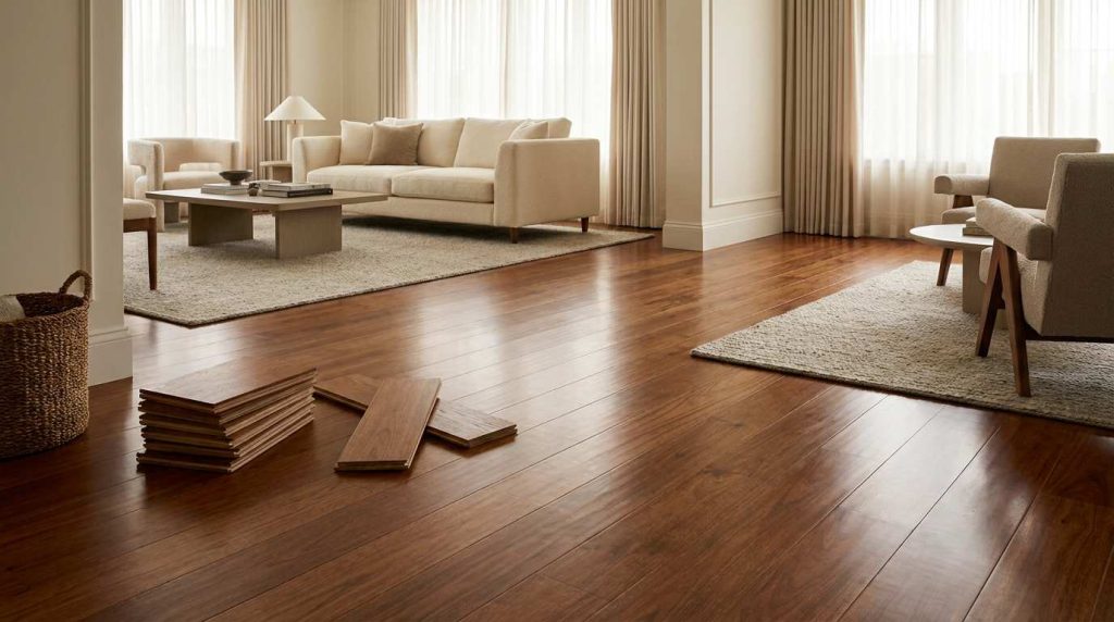 benefit using mahogany engineered flooring