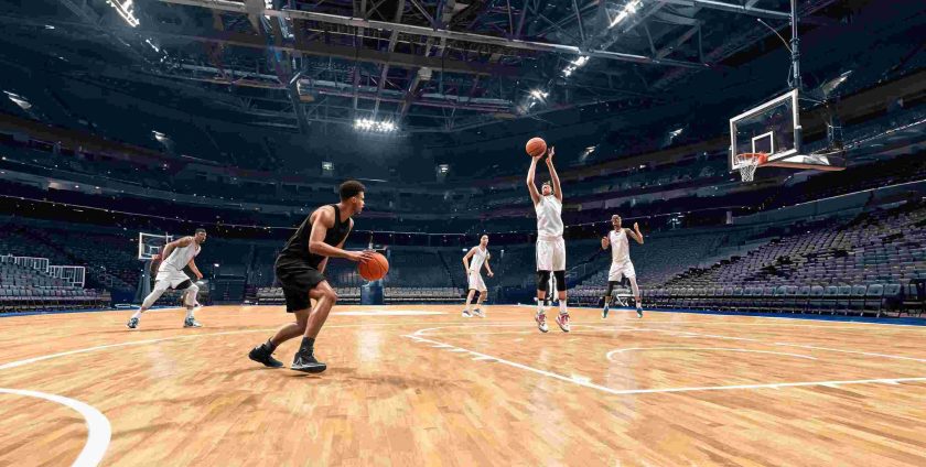 basketball court indoor flooring