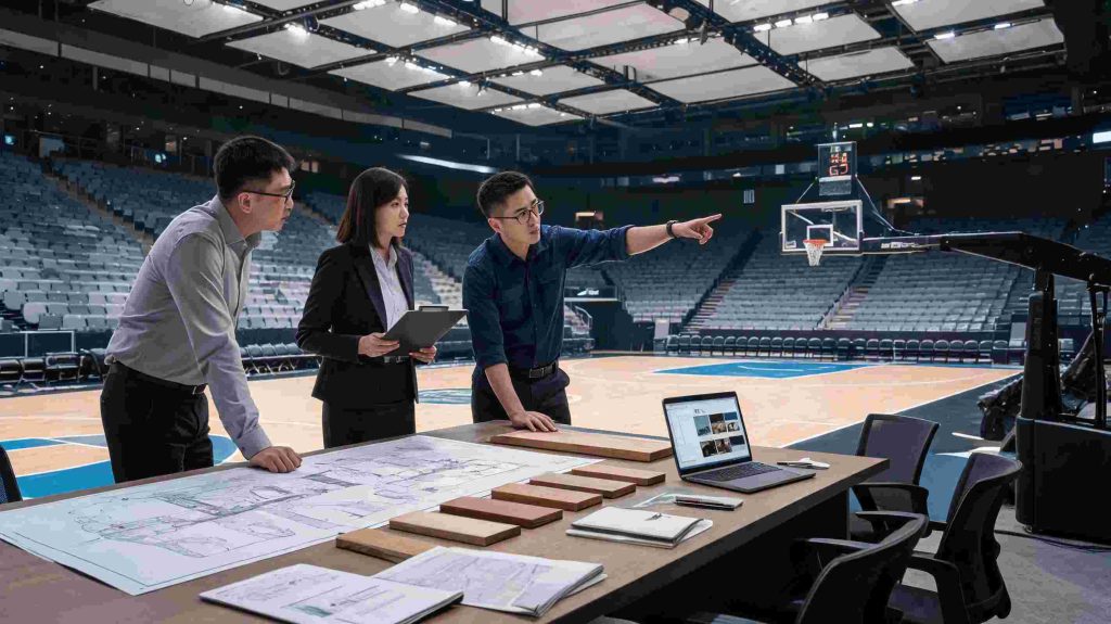 choosing right flooring for your sports facility
