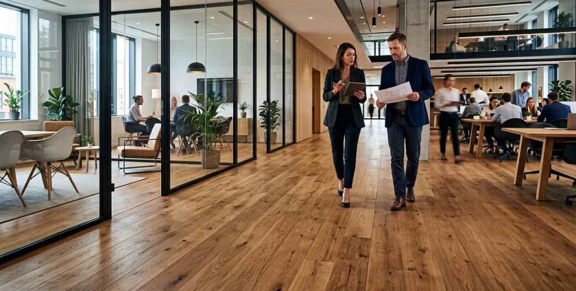 commercial engineered wood flooring