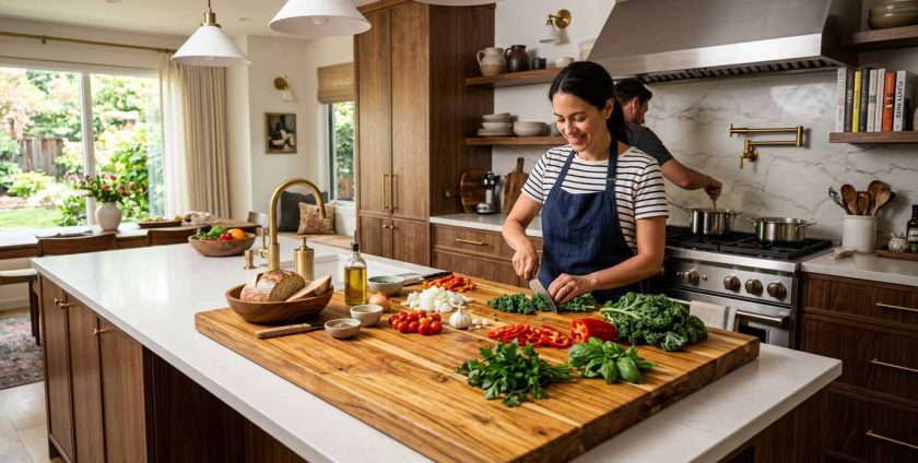 extra large cutting board wooden