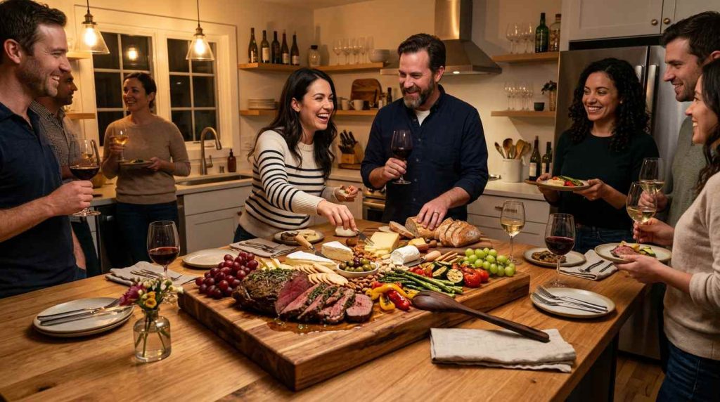 perfect for large meals and entertaining