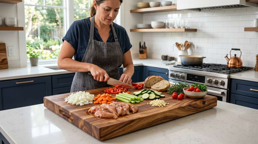 reason to choose extra large cutting board wooden