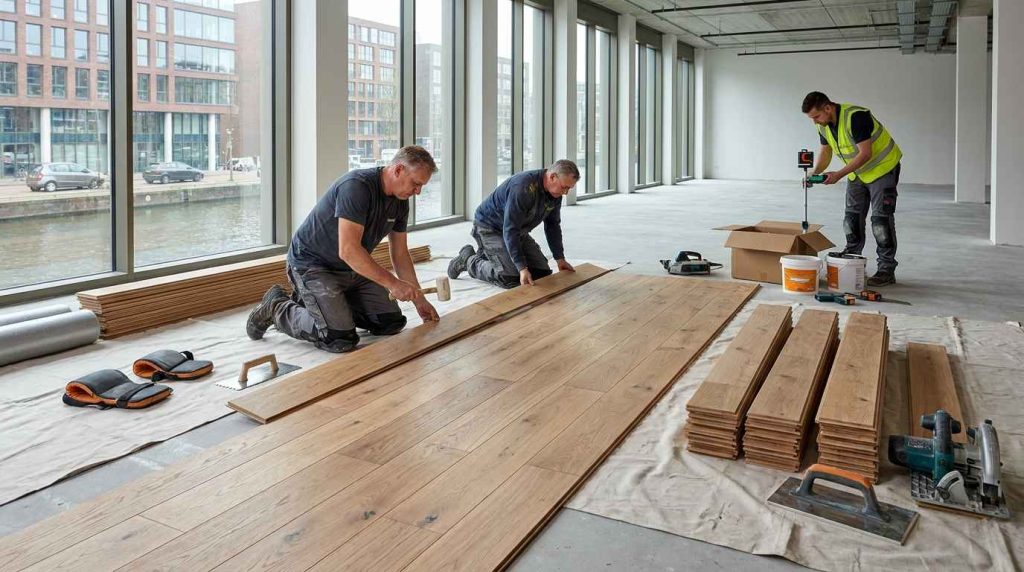 installation and performance for commercial space